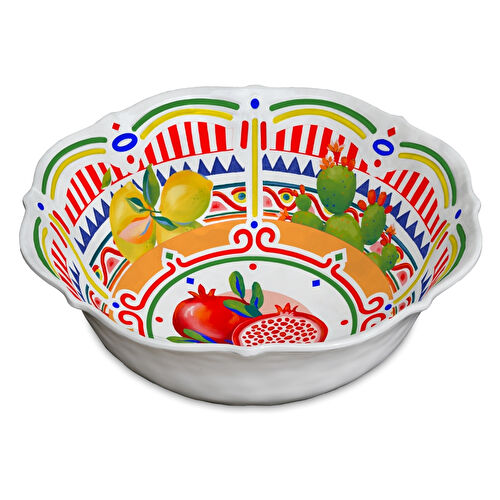 Baci Milano Dolce Vita Oval Salata Kasesi 30 cm, Melamin