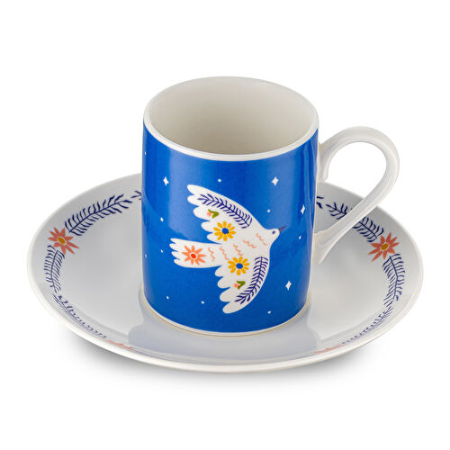 Emsan Lucky 6'lı Kahve Fincan Takımı 100 ml Emsan Lucky 6'lı Kahve Fincan Takımı 100 ml