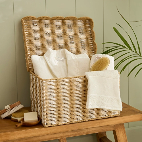Karaca Home Nelia Kapaklı Organizer Sepet 45x32,5x25 cm