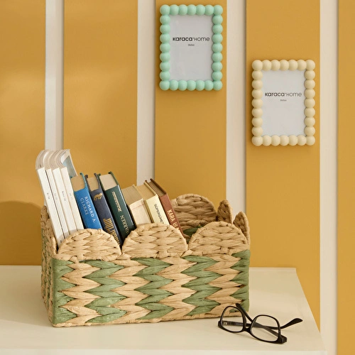 Karaca Home Knit Dekoratif Sepet Organizer 35x23x17,5 cm