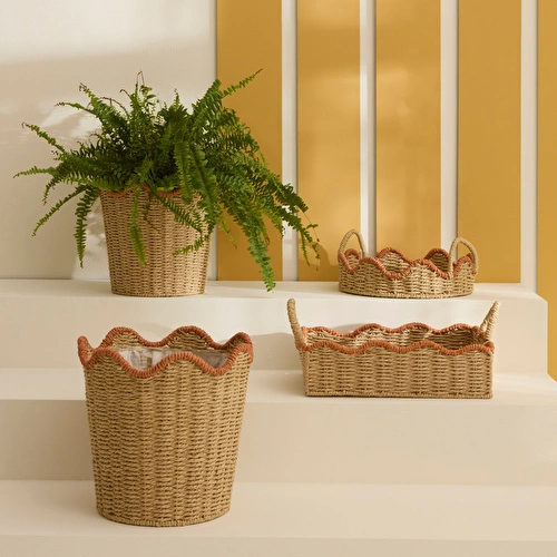Karaca Home Shalia Dekoratif Sepet Saksı 30x29 cm