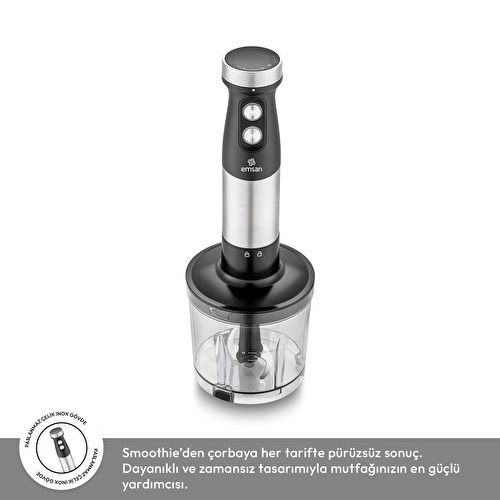 Emsan Gusto 3in1 Blender Seti Inox 1200W Emsan Gusto 3in1 Blender Seti Inox 1200W