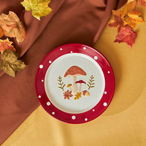 Karaca Cozy Mantar Servis Tabağı 26 cm