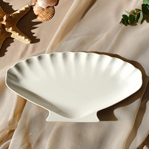 Karaca İstiridye Kayık Tabak 30 cm