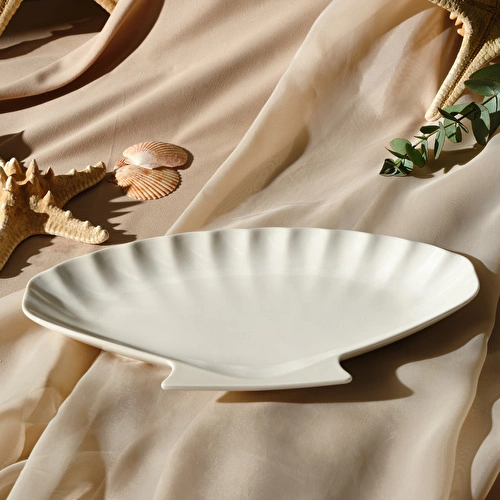 Karaca İstiridye Kayık Tabak 30 cm