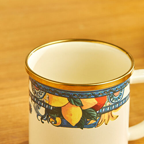 Karaca Amalfi Emaye Kupa 350 ml 