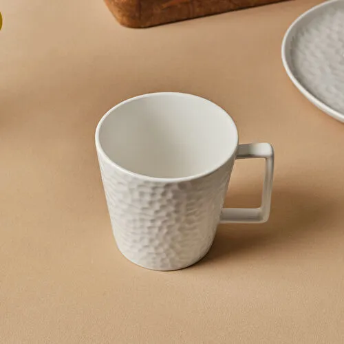 Karaca x Refika Bembeyaz Yuvarlak Kupa 450 ml