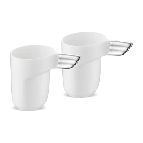 Jumbo Goddess 2 Kişilik Espresso Fincan Seti Platin