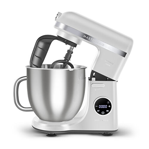 Karaca Mastermaid Chef Ultra D2000W Dijital Ekranlı Hamur Yoğurma Makinesi Matte White 7L