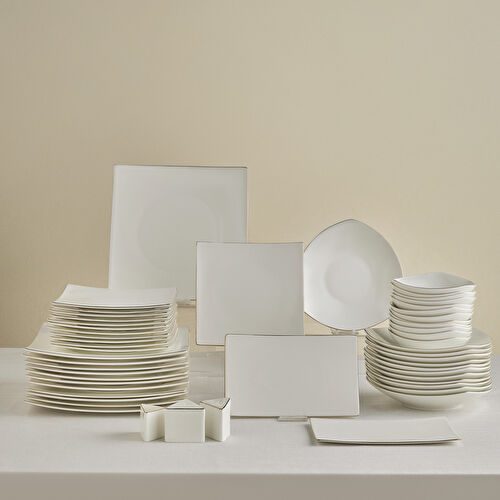 Karaca Stream Bone Jüpiter 53 Parça 12 Kişilik Yemek Takımı Gold