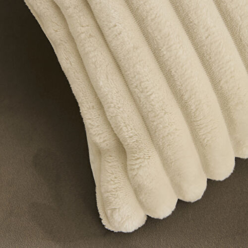 Karaca Home Shay Dolgulu Kırlent 43x43 cm Ekru