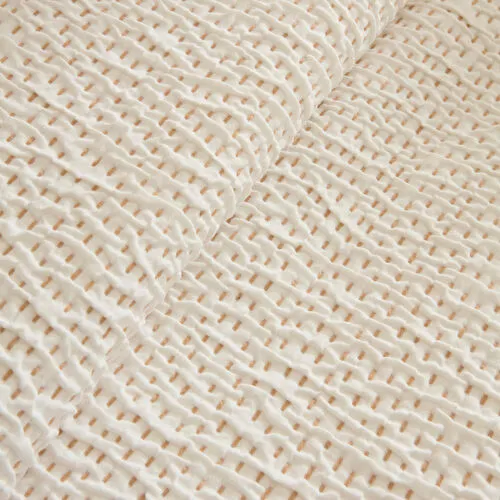 Karaca Home Linda Çift Kişilik Yatak Örtüsü Bej Karaca Home Linda Çift Kişilik Yatak Örtüsü Bej