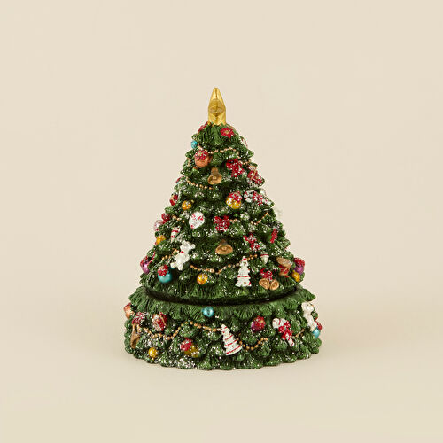 Karaca Home New Year Yılbaşı Teddy Tree Müzikli ve Hareketli Obje