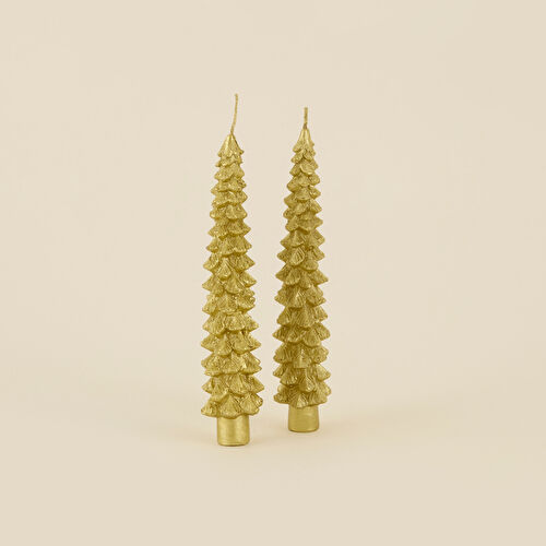 Karaca Home New Year Yılbaşı Çam Ağacı Şekilli Şamdan Mum 8,2x4,2x21 cm Karaca Home New Year Yılbaşı Çam Ağacı Şekilli Şamdan Mum 8,2x4,2x21 cm