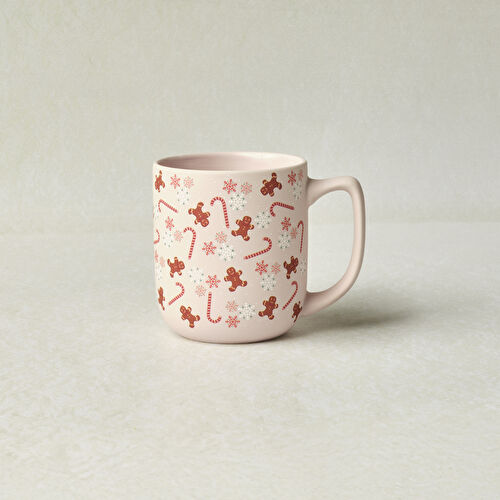 Karaca New Year Yılbaşı Gingerbread Soft Touch Kupa 470 ml