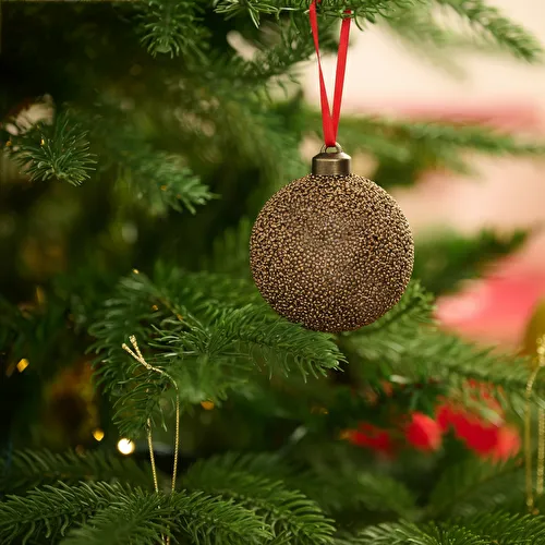 Karaca Home New Year Yılbaşı Sparkling 3 Adet Ağaç Süsü Seti