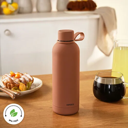 Karaca Aly Soft Touch Çelik Sızdırmaz Termos 500 ml Mocha Mousse