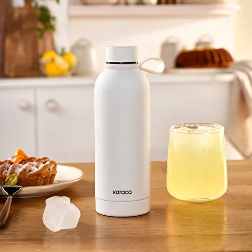 Karaca Aly Soft Touch Çelik Sızdırmaz Termos 500 ml Beyaz