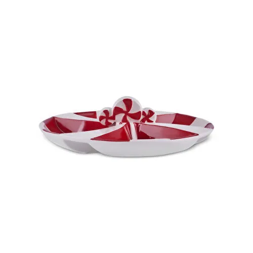 Karaca New Year Yılbaşı Candy Twist Bölmeli Sunumluk 26,7 cm Karaca New Year Yılbaşı Candy Twist Bölmeli Sunumluk 26,7 cm