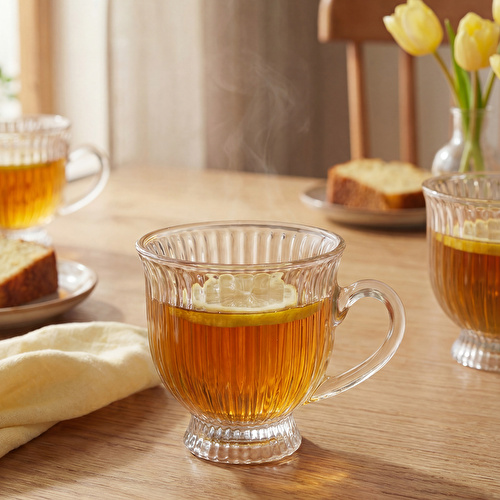 Karaca Hera 4 Kişilik Cam Çay Fincan Seti 200 ml Karaca Hera 4 Kişilik Cam Çay Fincan Seti 200 ml