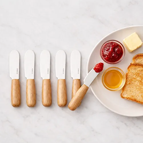 Karaca Break 6 Parça Ahşap Saplı Tereyağı Reçel Çikolata Bıçağı