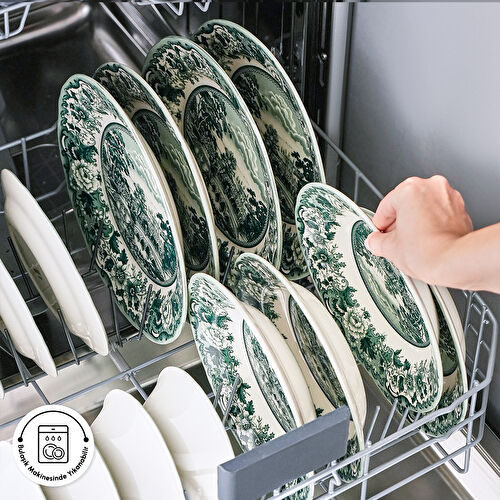 Karaca Old Town 24 Parça 6 Kişilik Yemek Takımı Yeşil Karaca Old Town 24 Parça 6 Kişilik Yemek Takımı Yeşil