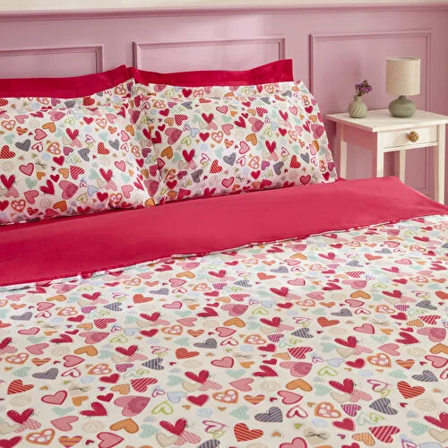 Sarah Anderson Amour Glow Çift Kişilik Nevresim Takımı Multicolour