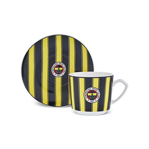 Karaca x Fenerbahçe Lisanslı 6 Kişilik Kahve Fincan Takımı 80 ml Karaca x Fenerbahçe Lisanslı 6 Kişilik Kahve Fincan Takımı 80 ml
