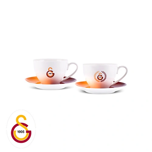 Karaca x Galatasaray Lisanslı 2 Kişilik Çay Fincan Takımı 220 ml