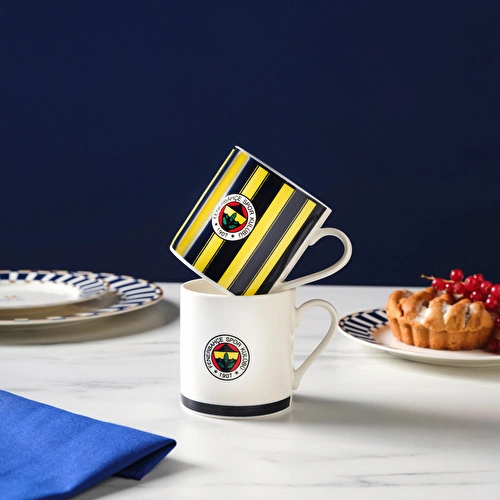 Karaca x Fenerbahçe Lisanslı 2 Kişilik Çay Fincan Takımı 230 ml Karaca x Fenerbahçe Lisanslı 2 Kişilik Çay Fincan Takımı 230 ml