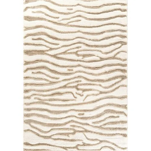 Kaşmir Halı 7/24 Plushy Meknes Bej 50x80 cm