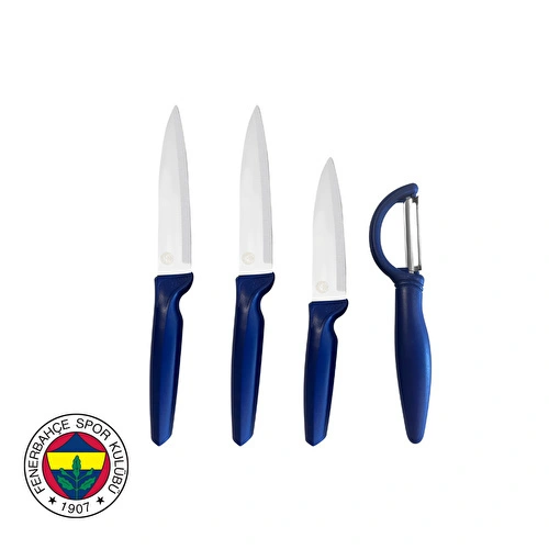 Karaca x Fenerbahçe Lisanslı 4 Parça Bıçak Seti