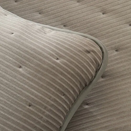 Karaca Home Lorıan Çift Kişilik Yatak Örtüsü Seti Gri Karaca Home Lorıan Çift Kişilik Yatak Örtüsü Seti Gri