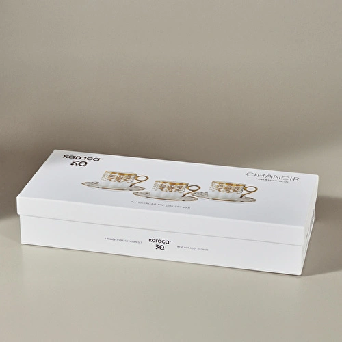 Karaca Cihangir 6 Kişilik Kahve Fincan Takımı 90 ml