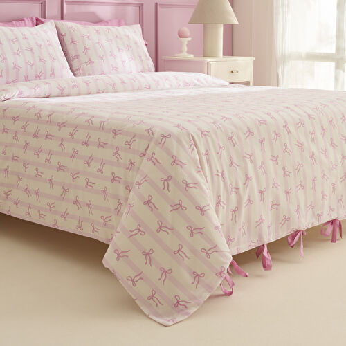 Karaca Home Ribelle %100 Pamuk Tek Kişilik Nevresim Takımı Pembe Karaca Home Ribelle %100 Pamuk Tek Kişilik Nevresim Takımı Pembe
