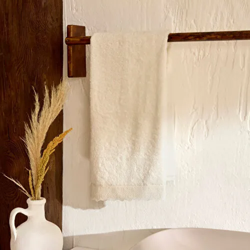 Karaca Home Artisan Demeter %100 Pamuk El Havlusu Ekru 30x50 cm