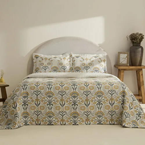 Karaca Home Alvea Çift Kişilik Yatak Örtüsü Takımı