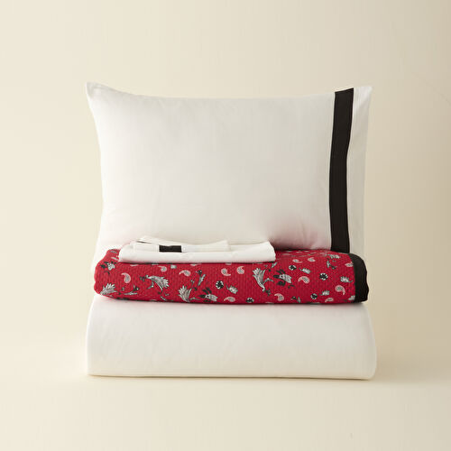 Karaca Home X 2Wins Rosso Notte Çift Kişilik Yatak Örtüsü Kırmızı