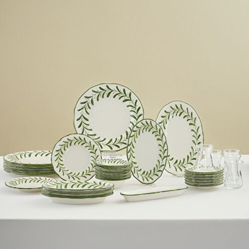 Karaca Oliva 32 Parça 6 Kişilik Kahvaltı Takımı