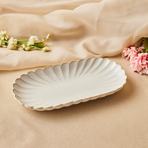 Karaca Daisy Kayık Tabak 23 cm