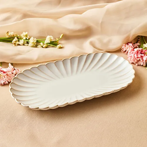 Karaca Daisy Kayık Tabak 31 cm