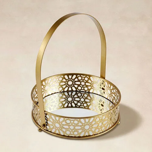 Karaca Home Sema Tepsi Sunumluk Gold