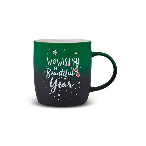 Karaca New Year Yılbaşı Soft Touch 4 Kişilik Kupa Seti 350 ml Karaca New Year Yılbaşı Soft Touch 4 Kişilik Kupa Seti 350 ml