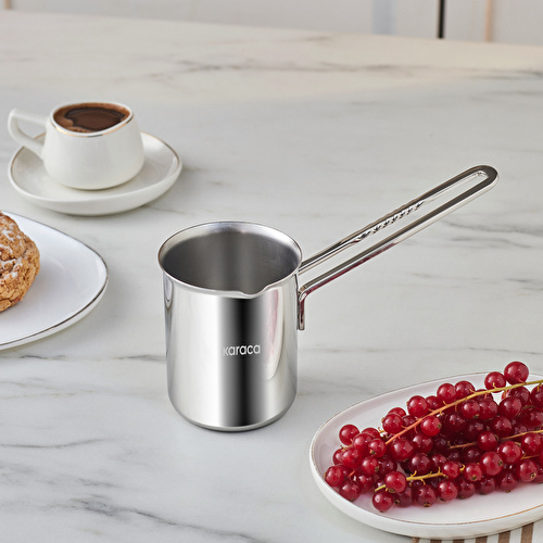 Karaca Sürmene Çelik Cezve 300 ml Karaca Sürmene Çelik Cezve 300 ml