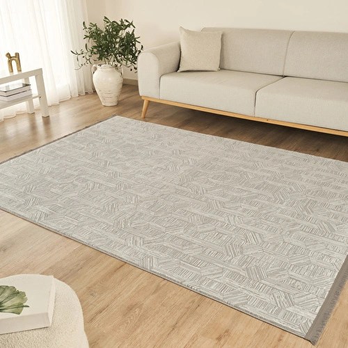 Kaşmir Halı 7/24 Sahara Sofline Aura Grey 120x180 cm