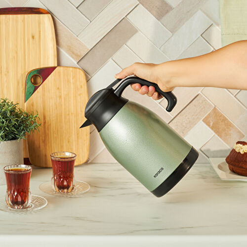 Karaca Termoluxe Termos Yeşil 2L Karaca Termoluxe Termos Yeşil 2L