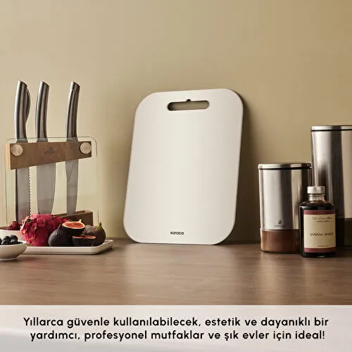 Karaca 304 Paslanmaz Çelik Kesme Tahtası Inox