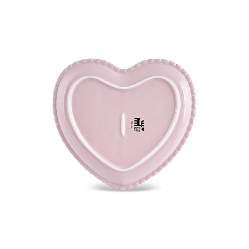 Karaca Pink Love Pasta Tabağı Pembe 21 cm