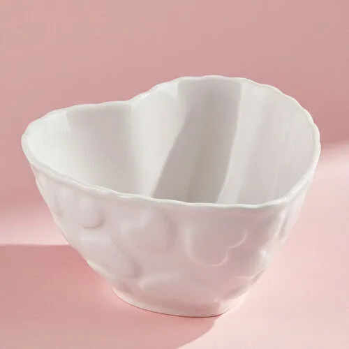 Karaca Pink Love Çerezlik Beyaz 9 cm