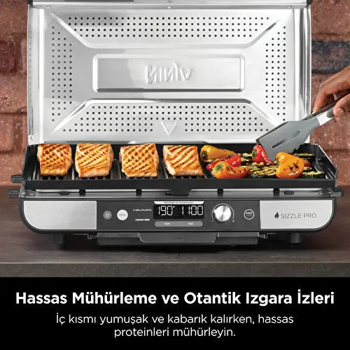 Ninja Sizzle Pro XL Indoor Grill Izgara Makinesi